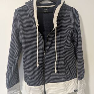 Oakley Navy and Cream Hoodie